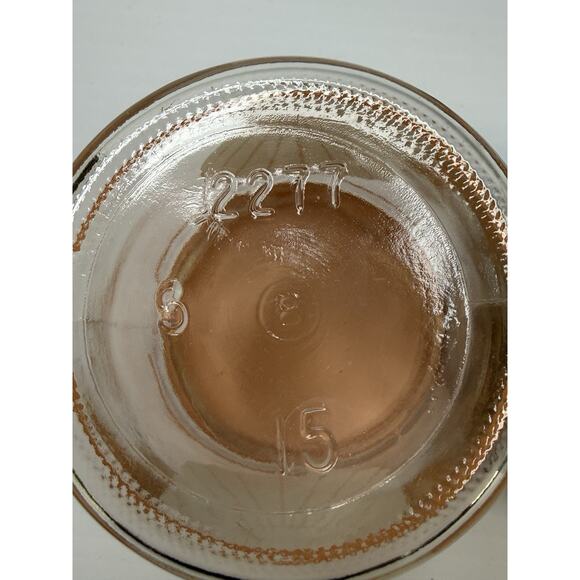 Brockway Glass Co Jars X 2 Cannisters Seashells Plastic Lid Retro 1980s Vtg - Picture 5 of 9